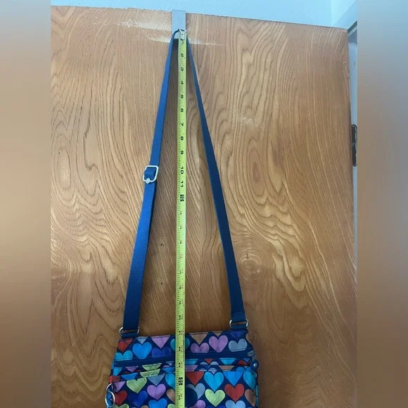 Kipling Emmylou Multicolor Heart Crossbody Bag - Picture 13 of 14